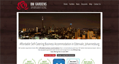 Desktop Screenshot of bmgardens.co.za